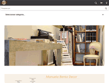 Tablet Screenshot of manuelabentodecor.com